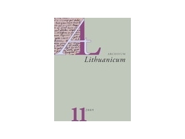 Archivum Lithuanicum 11