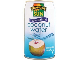 100% NATŪRALUS kokosų vanduo Tropical Sun, 0,330ml