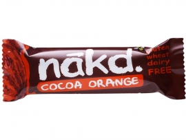 Apelsinų skonio batonėlis su kakava NAKD Cocoa Orange, 35g