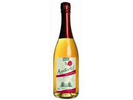 APPLERITIF ekologiškas nealkoholinis putojantis obuolių ir rožių vynas, 750ml