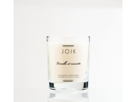 Aromatizuota sojų vaško žvakė Vanilė ir riešutai JOIK, 145 g,