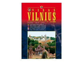 Atlasas „Visas Vilnius“ 1:15 000
