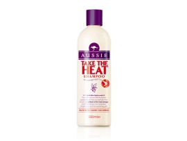 AUSSIE Take The Heat šampūnas pažeistiems plaukams, 300 ml