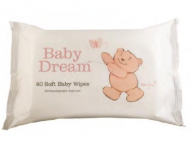 BABY DREAM drėgnos servetėlės kūdikiams, 72vnt