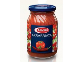BARILLA Arrabbiata pomidorų padažas makaronams su aštriąja paprika, 400g