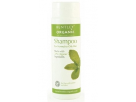 BENTLEY ORGANIC ekologiškas plaukų šampūnas normaliems ir riebiems plaukams (su arbatmedžiu, citrina ir mėta), 250ml