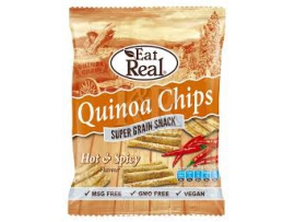 Bolivinės balandos (Quinoa) aštrūs traškučiai EAT REAL, 30g