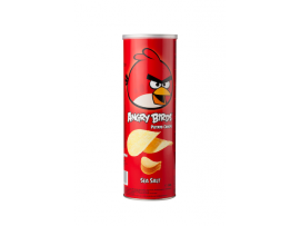 Bulvių traškučiai SU JŪROS DRUSKA Angry Birds, 160G