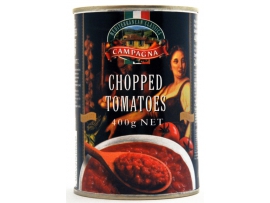 CAMPAGNA smulkinti pomidorai,neto masė 400g