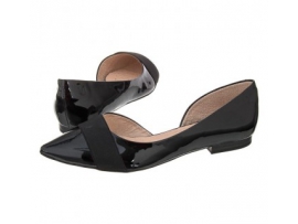 Caprice Czarne 9-22110-26 018 Black Patent (CP2-a) bateliai