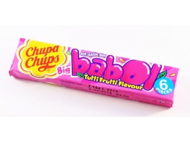 Chupa Chups babol kramtomoji guma TuttiFrutti, 27,6g, 6 gabaliukai