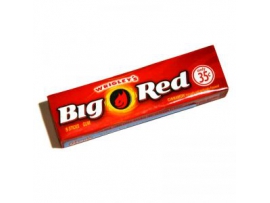 CINAMONO SKONIO kramtomoji guma BIG RED Wrigley's, 5 juostelės