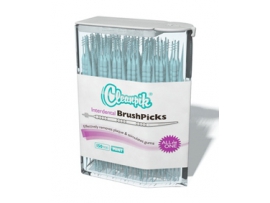 CLEANPIK Interdental BrushPicks dantų krapštukas su šepetėliu, 150 vnt