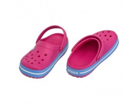 Crocs Crocband Candy Pink/ Bluebell 11016 (CR58-d) šlepetės