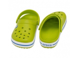 Crocs Crocband Volt Green-Varsity Blue 11016 (CR4-z) šlepetės