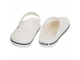 Crocs Crocband White 11016 (CR4-a) šlepetės