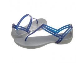 Crocs Isabella T-strap Cerulean Blue 202467-405 (CR101-c) sandalai
