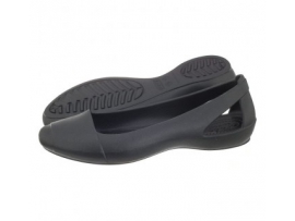Crocs Sienna Flat W Black 202811-001 (CR90-a) bateliai
