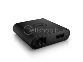 Dell DA200 USB-C - HDMI/VGA/USB/LAN adapteris
