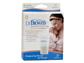 Dr. Brown's Motinos pieno laikymo maišeliai, 25 vnt. (S4005-ES)