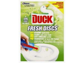 DUCK Fresh Discs Lime Zest tualeto gaiviklis, 6 vienetai, 36 ml