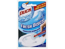 DUCK Fresh Discs Marine tualeto gaiviklis, 6 vienetai, 36 ml