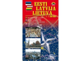 Eesti, Latvija, Lietuva 1:1 500 000