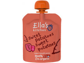 EKOLOGIŠKA SALDŽIŲJŲ BULVIŲ tyrelė, Ella's kitchen, kūdikiams nuo 4 mėn., 70 g