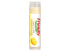 EKOLOGIŠKAS balzamas lūpoms limonadinis Friendly Organic, 4.25 g