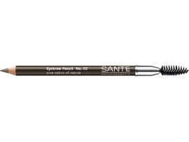 EKOLOGIŠKAS SERTIFIKUOTAS pieštukas antakiams N2 Brown Sante, 1,4 g