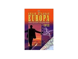 Europa. Kelių atlasas (1:3000000)