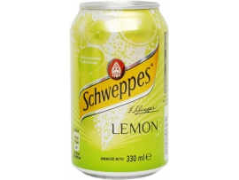 Gazuotas gėrimas SCHWEPPES Lemon, 330 ml