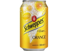 Gazuotas gėrimas SCHWEPPES Orange, 330 ml