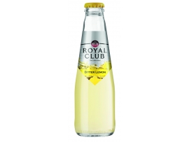 Gazuotas gėrimas SU CITRINA, Royal Club Bitter Lemon, 200ml