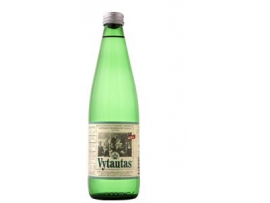 Gazuotas natūralus mineralinis vanduo Vytautas, ž. stikle, 0,5 l
