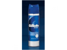 GILLETTE Sensitive Skin skutimosi putos, 250ml