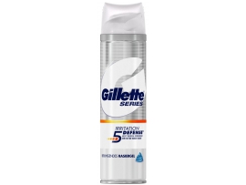 GILLETTE Series Irritation Defense skutimosi želė vyrams, 200 ml