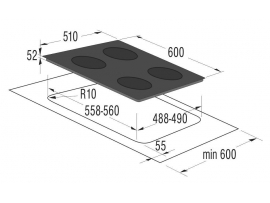 Gorenje IT 612 SY2B kaitlentė