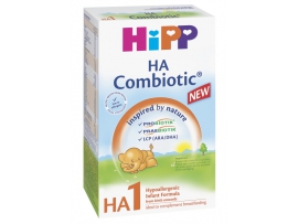 HIPOALERGINIS pieno mišinys kūdikiams nuo gimimo, HiPP HA 1 Combiotic, 350 g