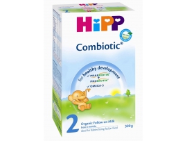 HiPP 2 Combiotic tolesnio maitinimo pieno mišinys kūdikiams nuo 6 mėn., neto masė 300g