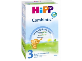 HiPP 3 Combiotic BIO tolesnio maitinimo pieno mišinys su probiotikais kūdikiams nuo 10 mėn., neto masė 300g