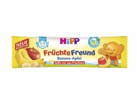 HIPP BIO bananų ir obuolių batonėlis, vaikams nuo 12mėn., 25g