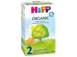 HiPP BIO ORGANIC 2 pieno mišinys (ekologiškas) kūdikiams nuo 6 mėn, neto masė 300g
