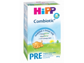 HiPP PRE Combiotic BIO pradinis pieno mišinys nuo gimimo, neto masė 300g