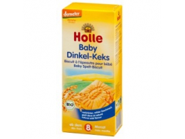 HOLLE ekologiški sausainiai kūdikiams, nuo 8mėn.,150g