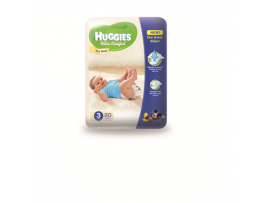 HUGGIES Ultra Comfort sauskelnės berniukams 3 dydis (5-9kg) MEGA pakuotė 80 vnt.