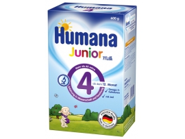 Humana Junior Milk, pieno mišinys kūdikiams nuo 12 mėn, 600g