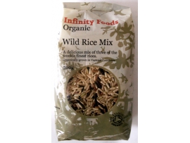 Infinity Foods ekologiškas mišinys su laukiniais ryžiais, JK, 500 g