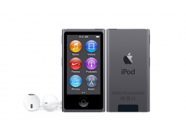 iPod nano 16GB tamsiai pilkas (space gray) (7-osios kartos)