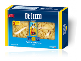 ITALIŠKI makaronai Fettuccine Nidi Semola, De Cecco, 500 g